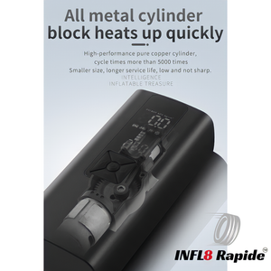 INFL8 Rapide™ - Hands Free Tire Inflator