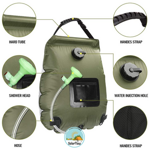 Solarflow™ - Sun Powered Camping Water Heater