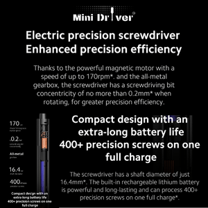 Mini Driver ™ - Magnetic Miniature Screwdriver