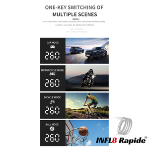 INFL8 Rapide™ - Hands Free Tire Inflator