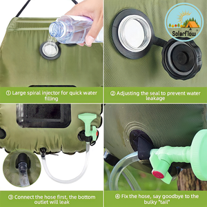 Solarflow™ - Sun Powered Camping Water Heater