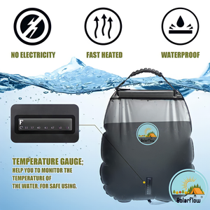 Solarflow™ - Sun Powered Camping Water Heater