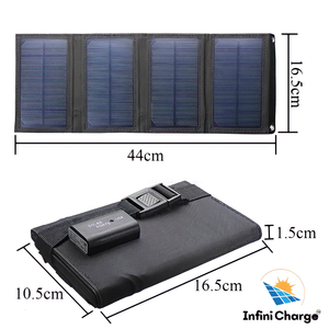 InfiniCharge™ - Solar Powered USB Charger